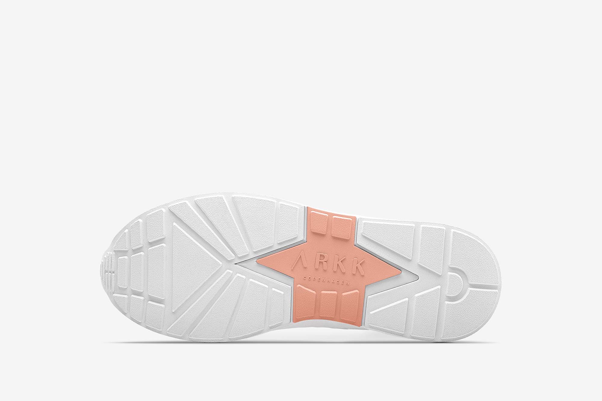 ARKK Collection Raven Mesh PET S-E15 | White Peach | Men Raven